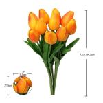 10 stuks kunstbloemen, kunstbloemen, tulp, kunstbloemen, tulp, bloemenboeket, latex, bloemen, zijde, tulp, real-touch, voor thuis, feest, bruiloftsboeket, tuindecoratie