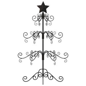 Metall Weihnachtsbaum Christbaum Groß Dekorationen Tannenbaum Metall Weihnachtsbaum Tanne Platzsparend DIY Dekoration-90 cm-Typ 2