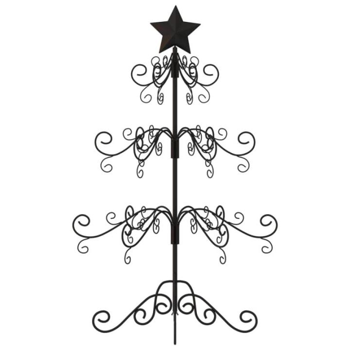 Metall Weihnachtsbaum Christbaum Groß Dekorationen Tannenbaum Metall Weihnachtsbaum Tanne Platzsparend DIY Dekoration-90 cm-Typ 2