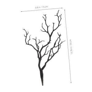2St Halloween-Dekoration Äste künstliche Blumenkunst künstliche Geweihbaumzweige Halloween Dekoration Halloween dekoartikel Links weihnachtsdeko DIY Zweige künstliche Stammdeko