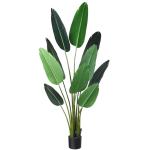 CozyBox Artificial Tropical Palm Tree Fake Plant voor indoor outdoor, Perfect Faux Plants for Home Garden Office Store Decoratie, 5 feet