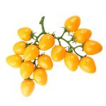 3st Simulierte Kleine Tomaten Gefälschte Kirschtomaten Schmücken Cherry-Tomaten-dekor Hausbedarf Dekorative Kirschtomaten Heimdekoration Obstverzierung Für Zu Hause Yellow Schau