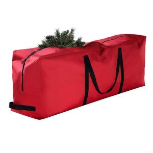 Weihnachtsbaum-Organisator, Große Weihnachtsbaum-Aufbewahrungstasche, 600D-Oxford-Stoff, künstliche Weihnachtsbaum-Aufbewahrungstasche(M red)