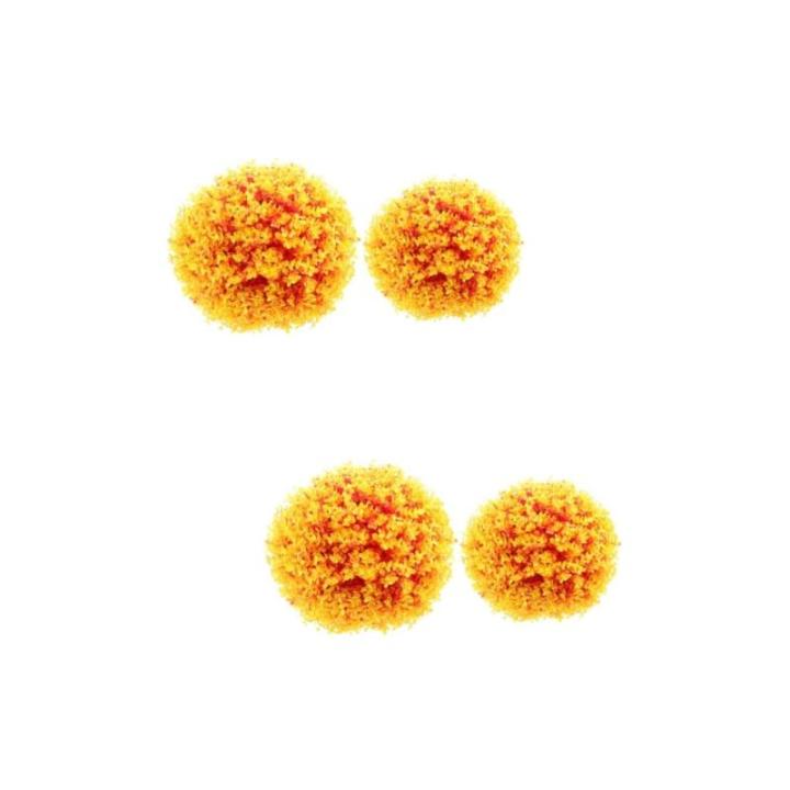 4 Stück Eukalyptus-grasball Dekorative Kugeln Mit Grünem Blatt Grüne Kugeln Dekor Topiary-pflanzenkugeln Gefälschte Pflanzenkugeln Topiary-Kugeln Künstliche Pflanzen Plastik O