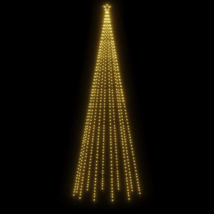 LED Weihnachtsbaum Aussen Kegelform Weihnachtsbaum Metall Warmweiß 732 LEDs Tannenbaum Lichterbaum Weihnachtsdeko Aussen Weihnachtsbaum Tanne Groß 500 cm