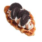 Fake Kuchen künstliche Kuchen 8 Stücke Gefälschte Waffel Kuchen Lebensmittel Modell Simulation Realistische Nachahmung Faux Waffel Replik Gebäck Realistisches Essen(B)