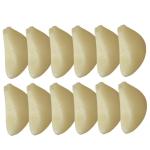 2 Sätze Simulierter Knoblauch Gefälschte Knoblauchflocken Gefälschter Knoblauch Küchendekoartikel Simulierte Knoblauchzehen Realistisches Gemüse Knoblauchflocken-dekor 12 Stü
