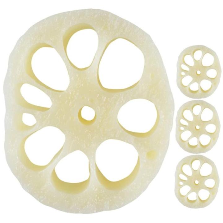 4 Sätze Modell Der Lotuswurzelscheibe Kinder Dekor Kinder Mini Dekor Spielzeug Für Kinder Kinderspielzeug Verschleißfestes Miniaturspielzeug Kdis-Spielzeug PVC 4 Stück * 4