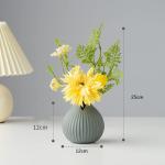 Kunstblumen Künstliche Blumen mit Topf, Kunstpflanzen, künstliche Blumen, künstliche Blumen im Topf – Blumenarrangements für die Hochzeit zu Hause für jeden Anlass