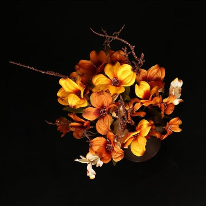 Halloween Blume Eimer Künstliche Blumen Desktop Ornament Handwerk Liefert