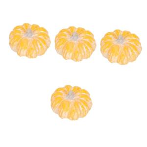 4 stuks pompoendecoratie kleine pompoen oogstpompoen keramiek Halloween pompoen simulatie pompoen decoratie blauw decor mini decoratie simulatie pompoen ornament keramiek beeldje m