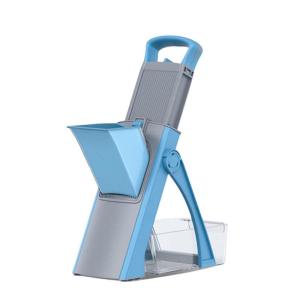Rotary Cheese Grater Shredder - Kitchen Manual Speed Slicer mit Griff Starke Saugbasis für Kartoffel, Karotte, Gemüse, Nüsse, Zucchini,C