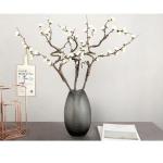 54 cm Roze Winter Pruim Tak Kunstmatige Bloem Thuis Hotel Bruiloft Scene Decoratie Bloemstuk DIY (A, 1 stuks)