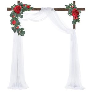 Künstliche Hochzeit Bogen Blume 1 Set Urlaub Kinder Geburtstag Party Backgroun