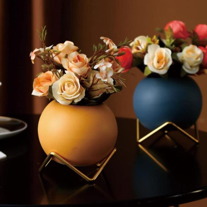 Kunstblumen Künstliche Mini-Topfblumenpflanze, für drinnen und draußen, Zuhause, Küche, Büro, künstliche kleine Blume, Keramik-Blumentopf für jeden Anlass