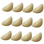48 STK Simulierter Knoblauch Knoblauchflocken Prop Modell Künstliche Knoblauchzehen Modell Knoblauchzehen Geschälte Knoblauchzehen Grüner Knoblauch Knoblauch-Modell Küchendekor