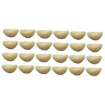2 Sätze Simulierter Knoblauch Gefälschte Knoblauchflocken Gefälschter Knoblauch Küchendekoartikel Simulierte Knoblauchzehen Realistisches Gemüse Knoblauchflocken-dekor 12 Stü