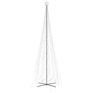 Mobili Weihnachtsbaum mit farbigem Kegel, 3000 LEDs, 230 x 800 cm, Weihnachtsdekoration, Weihnachtsbaum, künstlicher Weihnachtsbaum, dünner Ständer