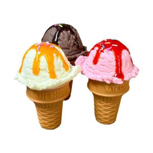 Künstliche Eisportionierer, realistische Simulation, Nachahmung von künstlichen Lebensmitteln, Desserts, Modellnachbildung, gefälschte Eiskugeln, Fotografie-Requisite für Zuhau