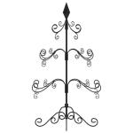 Metall Weihnachtsbaum Christbaum Groß Dekorationen Tannenbaum Metall Weihnachtsbaum Tanne Platzsparend DIY Dekoration-90 cm-Typ 2