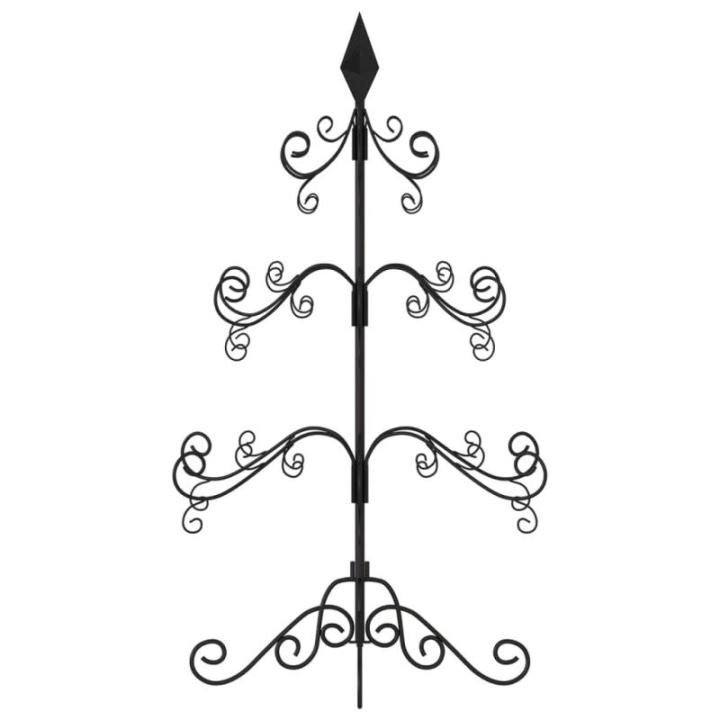 Metall Weihnachtsbaum Christbaum Groß Dekorationen Tannenbaum Metall Weihnachtsbaum Tanne Platzsparend DIY Dekoration-90 cm-Typ 2