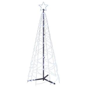 Kerstconus Koel Wit 200 LEDs 70x180 cm