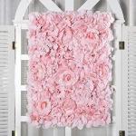 Künstliche Blumenwand, Künstliche Blumenwand Aus Seidenrose, Verwendet Für Hochzeiten, Rayon-Blumenwand, Verwendet Für Partys, Kirchenwände, Bühnenhintergrund(F,3m*3m)