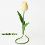 10 stuks kunstbloemen, kunstbloemen, tulp, kunstbloemen, tulp, bloemenboeket, latex, bloemen, zijde, tulp, real-touch, voor thuis, feest, bruiloftsboeket, tuindecoratie