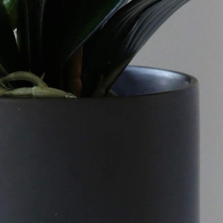 Kunstblumen Künstliches Phalaenopsis-Blumenarrangement, künstliche Orchideenblumen im Keramiktopf, künstliche Orchideen-Kunstblumen für Zuhause für jeden Anlass