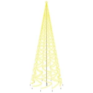 LED-Weihnachtsbaum mit Erdnägeln Tannenbaum Lichterbaum Weihnachtsdeko Beleuchtung Außen Beleuchtet Lichterkette Warmweiß 3000 LEDs 800 cm