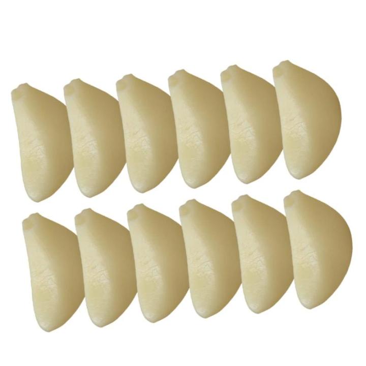 24 STK Simulierter Knoblauch Modell Mit Künstlichen Knoblauchflocken Falsches Gemüsedekor Gefälschter Knoblauch Gefälschte Gemüsestütze Elefantenknoblauch Knoblauchflocken Pr