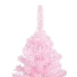 Wiederverwendbar Künstlicher Weihnachtsbaum mit Beleuchtung und Kugeln 210 cm H Christmas Tree Weihnachtsdeko Christbaum Kunstbaum Halloween Weihnachtsbaum Tannenbaum PVC und Stah