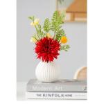 Kunstblumen Künstliche Blumen im Topf – kleine künstliche Pflanzen im Topf, Mini-Kunstpflanzen in Töpfen, Arrangement-Dekorationen für Zuhause für jeden Anlass