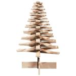 Weihnachtsbaum, Tannenbaum Holz zum Schmücken, Christbaum Holzbaum DIY Weihnachten Dekoration, Dekobaum Weihnachtsdeko, 100cm Massivholz Kiefer