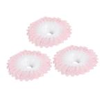 6 STK Blumenhalter Mit Spitzenkragen Mädchen Weiße Handschuhe Weißes Dekor Blumenstraußhalter Selber Machen Mini-pferdefiguren Blumen- Braut Spitzenkleid Rosa Ausschnitt