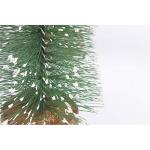 9 stuks kunstkerstboom, mini-kerstboom, tafeldecoratie, dennenboomdecoratie, kerstversiering, kerstversieringen voor Kerstmis, feest, doe-het-zelf knutselen, groen, 15 cm, 20 cm, 2