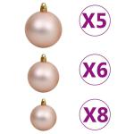 Wiederverwendbar Künstlicher Weihnachtsbaum Beleuchtung und Kugeln 180 cm H Christmas Tree Tannenbaum Weihnachtsdeko Christbaum Kunstbaum Halloween Weihnachtsbaum PVC Blau
