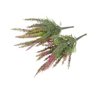 kunstmatige Erika/Erikabousch/heide met 15 stelen Kleur: fuchsia (2 stuks)