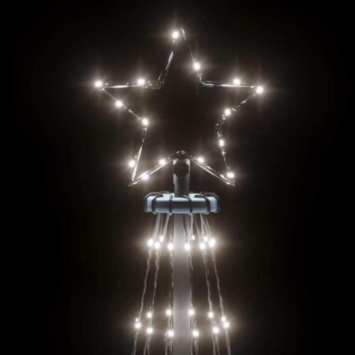 Kegelkerstboom 732 LED's koudwit 160x500 cm, kerstboom, kerstkegelboom, kerstdecoratie, kegelboom, kunstboom, kerstversiering, kerstornament