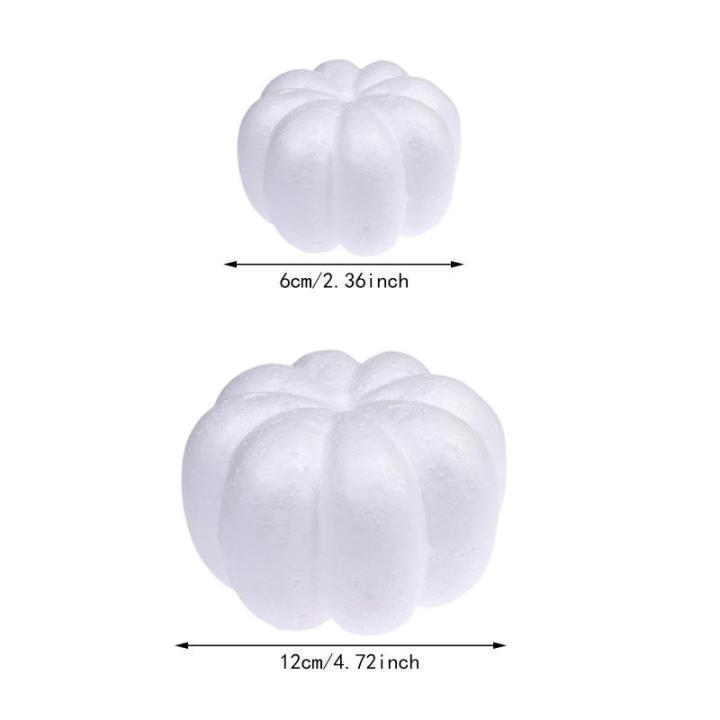 10 stuks schuimpompoenen, kunstpompoenen, oogsten, knutselen, Halloween, voor vakantie, bruiloft, modellering, wetenschappelijke projecten, feestmodellering