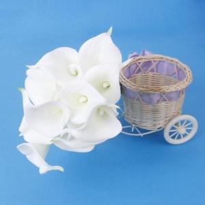 12 STK. Simulation Blumen Calla Kuenstliche Pflanzen PU