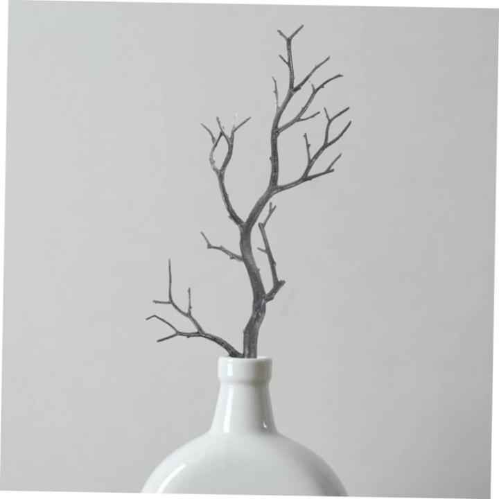 3 stuks kunsttak zwarte vazen nep takken zwarte stokken voor vazen ter decoratie eetkamertafel decoratie manzanita-takken van kunststof bodem plastic boom natuurlijk