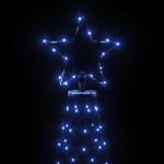 LED-Weihnachtsbaum mit Erdnägeln Tannenbaum Lichterbaum Weihnachtsdeko Beleuchtung Außen Beleuchtet Lichterkette Blau 3000 LEDs 800 cm