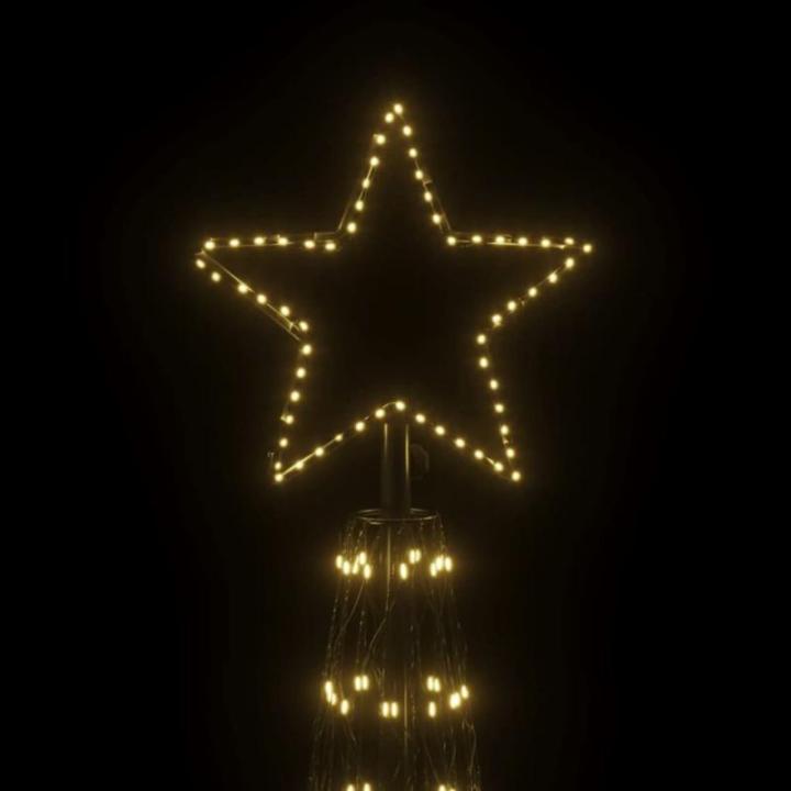 Mobili Weihnachtsbaum mit Kegel, warmweiß, 3000 LEDs, 230 x 800 cm, Weihnachtsdekoration, Weihnachtsbaum, künstlicher Weihnachtsbaum, dünner Ständer