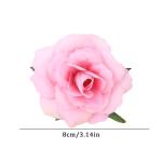 Künstliches Blumenarrangement,Künstlicher Blumens 30 stücke Echt Aussehende Schaum Gefälschte Rosen mit Stielen for DIY Hochzeit Bouquet Handwerk Party Valentinstag(Red)