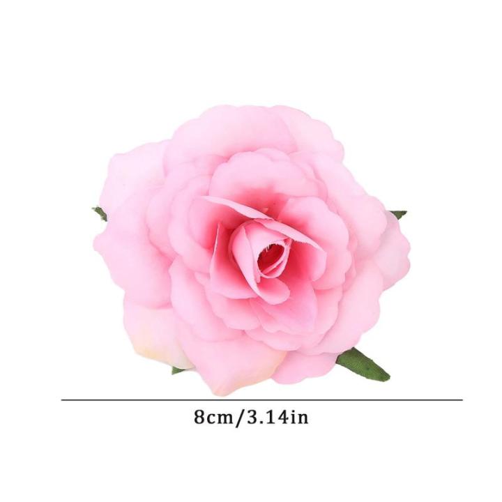 Künstliches Blumenarrangement,Künstlicher Blumens 30 stücke Echt Aussehende Schaum Gefälschte Rosen mit Stielen for DIY Hochzeit Bouquet Handwerk Party Valentinstag(Red)