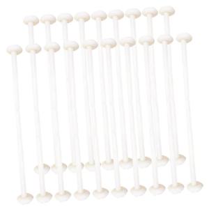 20st Simulation Flammulina Velutipes Kinderhandwerk Gefälschtes Gemüse Nadelpilz Modellierschmuck Shop-Display-Nadel-pilz-Ornament Simulation Pflanzlicher Dekore Weiß PVC