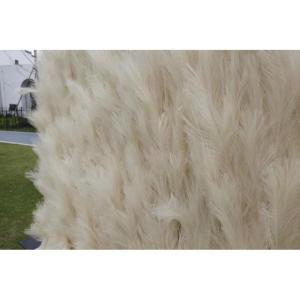 Blumen-Wandpaneel-Hintergrund-Dekor – Beige Künstliche Blumen-Hintergrund Für Hochzeit, Party, Blumen-Geburtstagsdekorationen, Hängende 3D-Fake-Hortensien-Wanddekoration(2M*2M