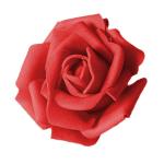 50 stuks kunstschuim roze hoofden van bloemen, boeket, bruid, feestdecoratie voor thuis, rood