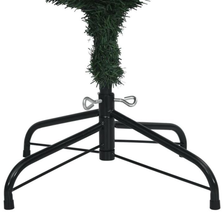 Kunstkerstboom, slank, dennenboom, kerstboom, oncht, kerstdecoratie met 150 leds, 150 cm